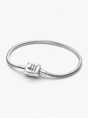 Pandora Disney Princess Storybook Lab-grown Diamond Snake Chain Bracelet